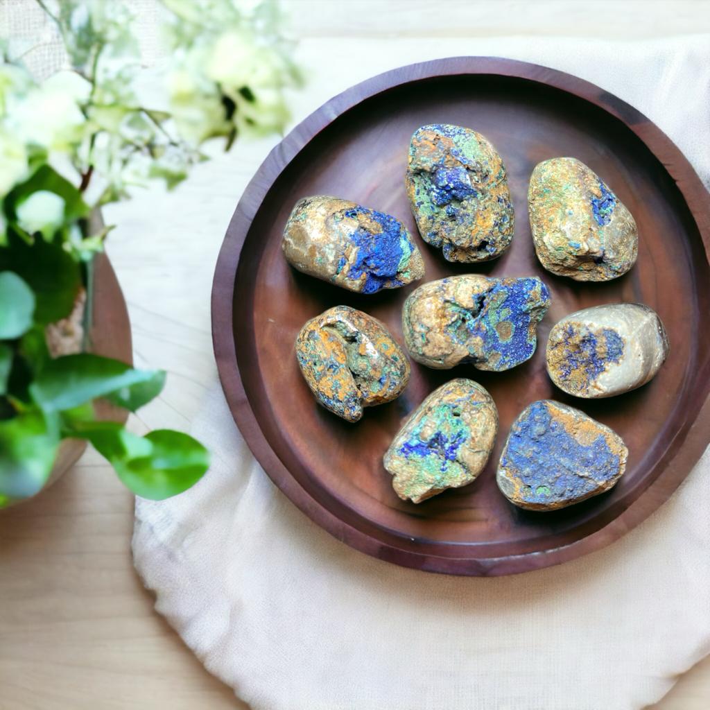 Azurite Tumble - Indonesia