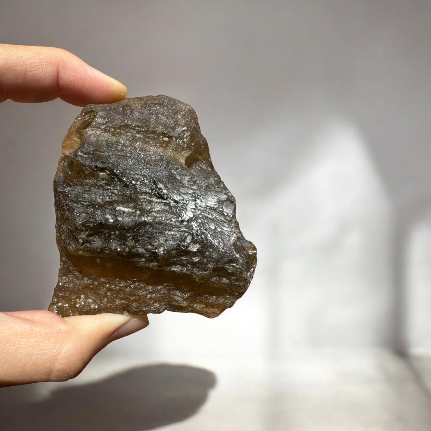 Large Libyan Desert Glass 230g (Rare)