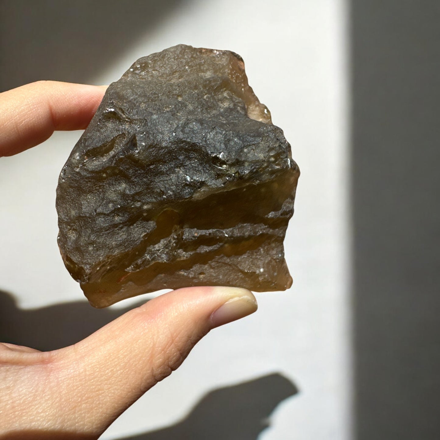 Large Libyan Desert Glass 230g (Rare)