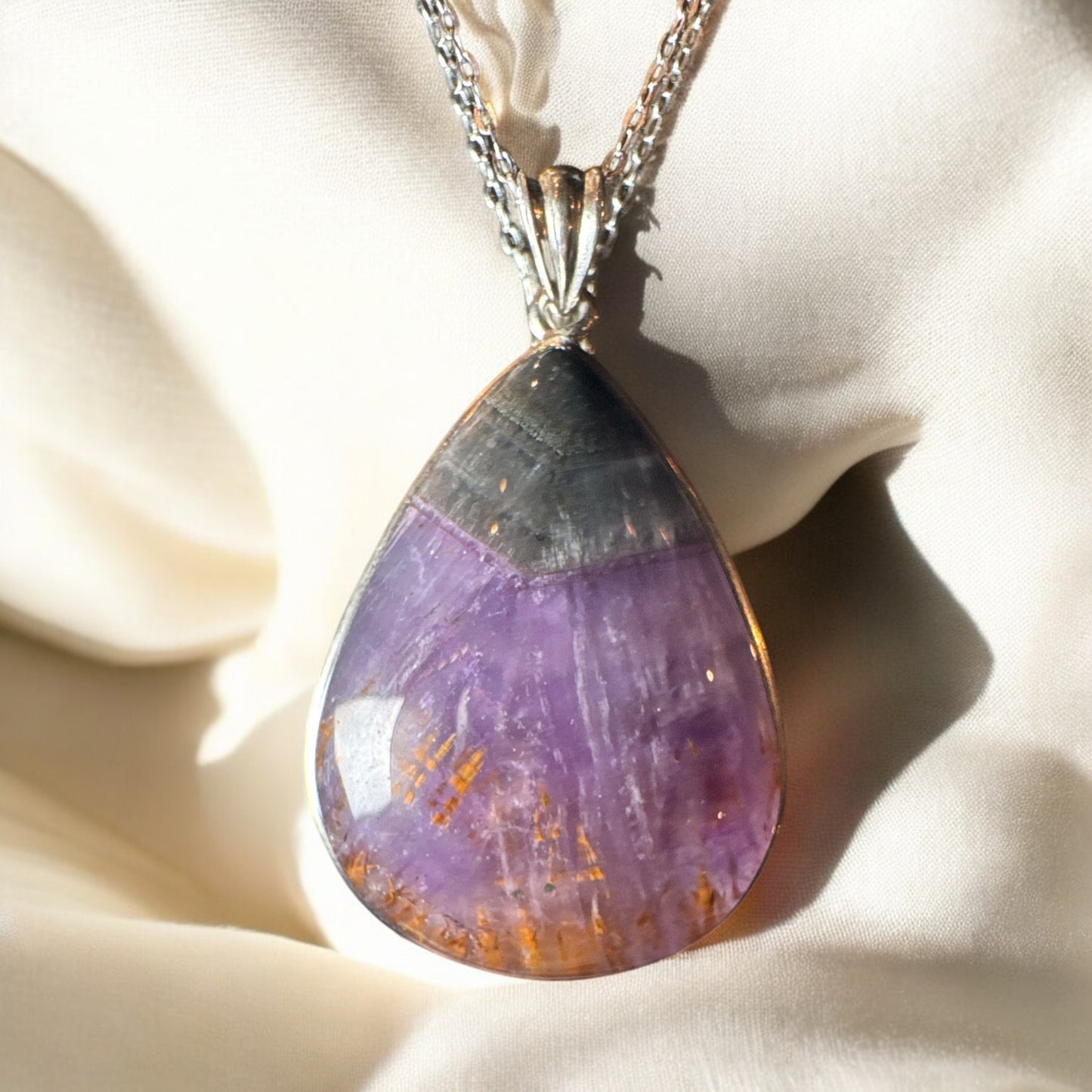 Auralite 23 (Rare) 925 Silver Pendant ARL2