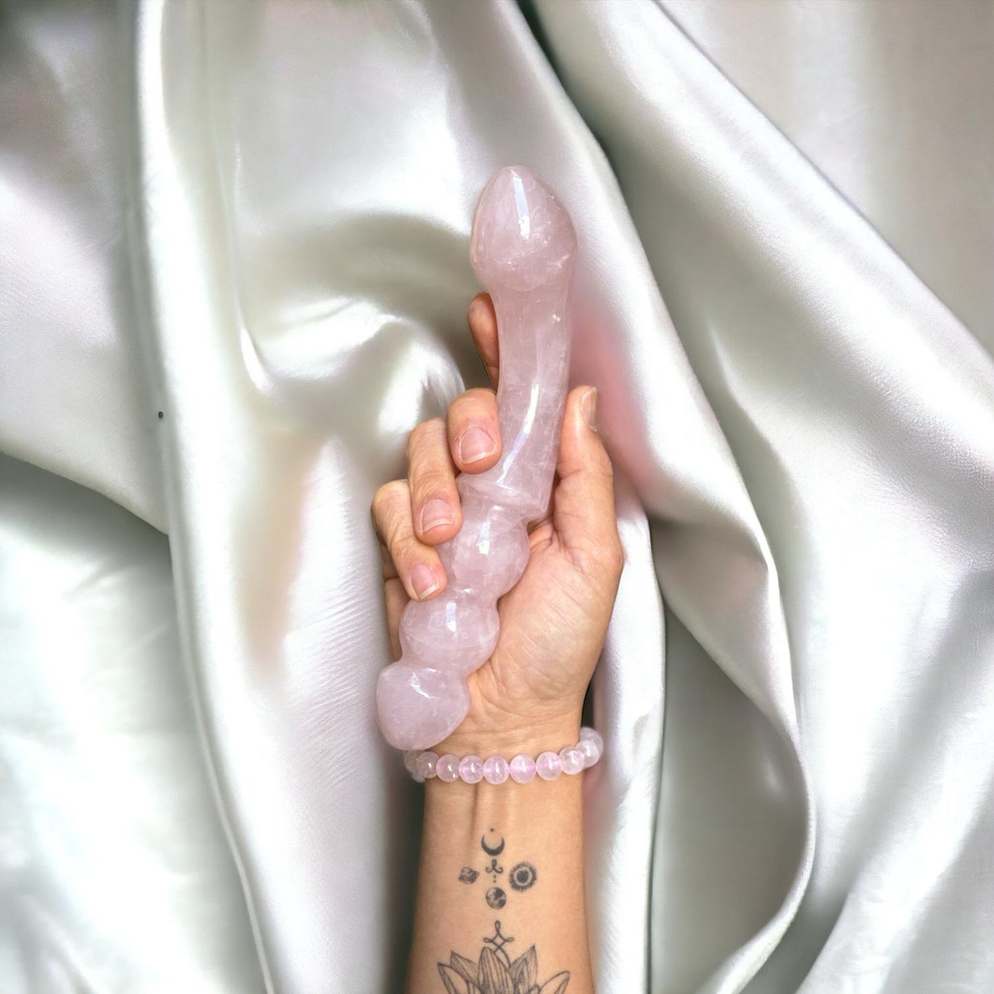 Rose Quartz Yoni Massage Wand