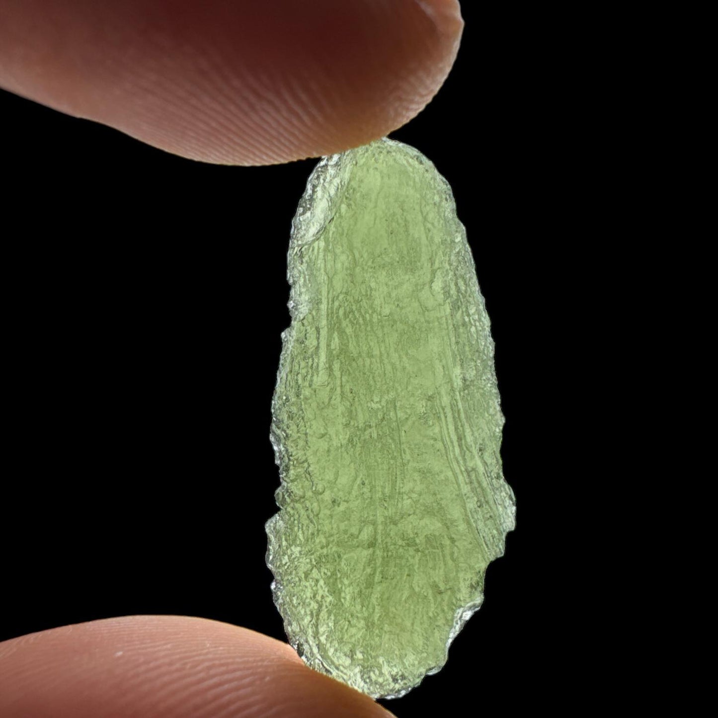 Moldavite A Grade Teardrop