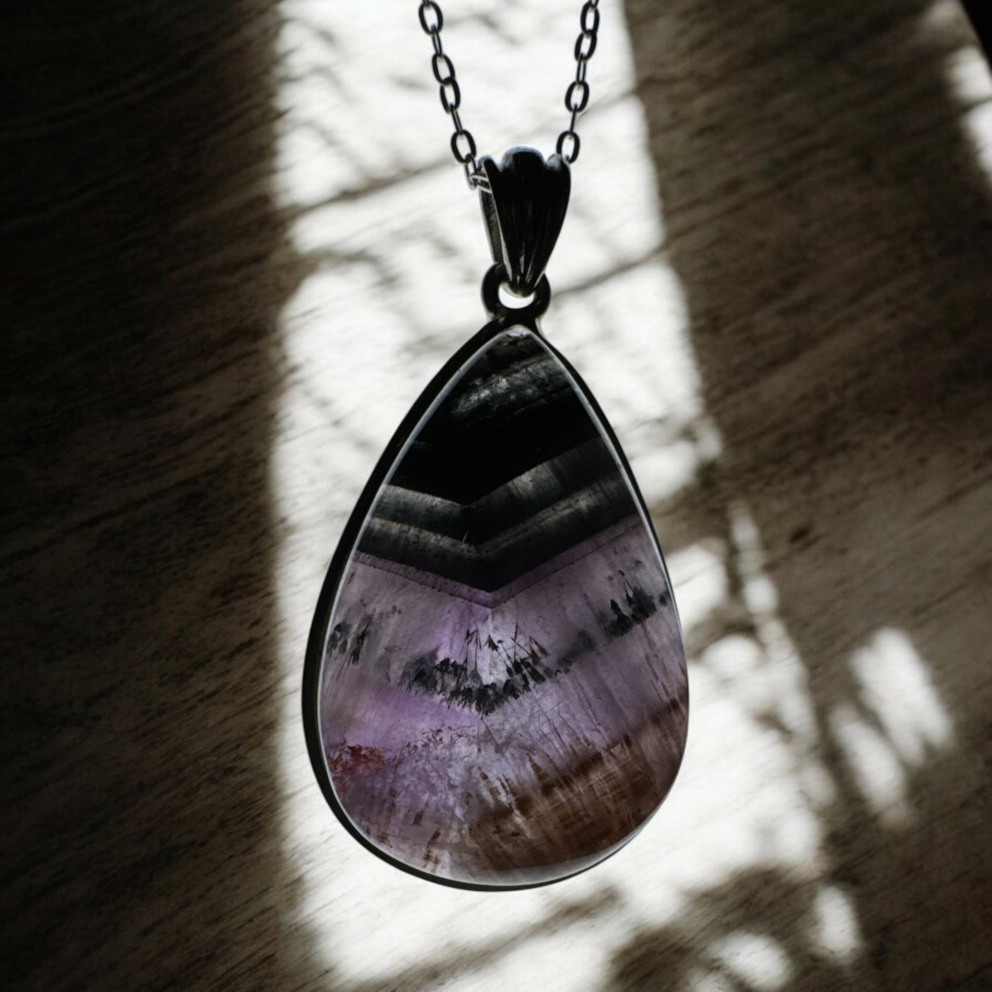 Auralite 23 (Rare) 925 Silver Pendant ARL1