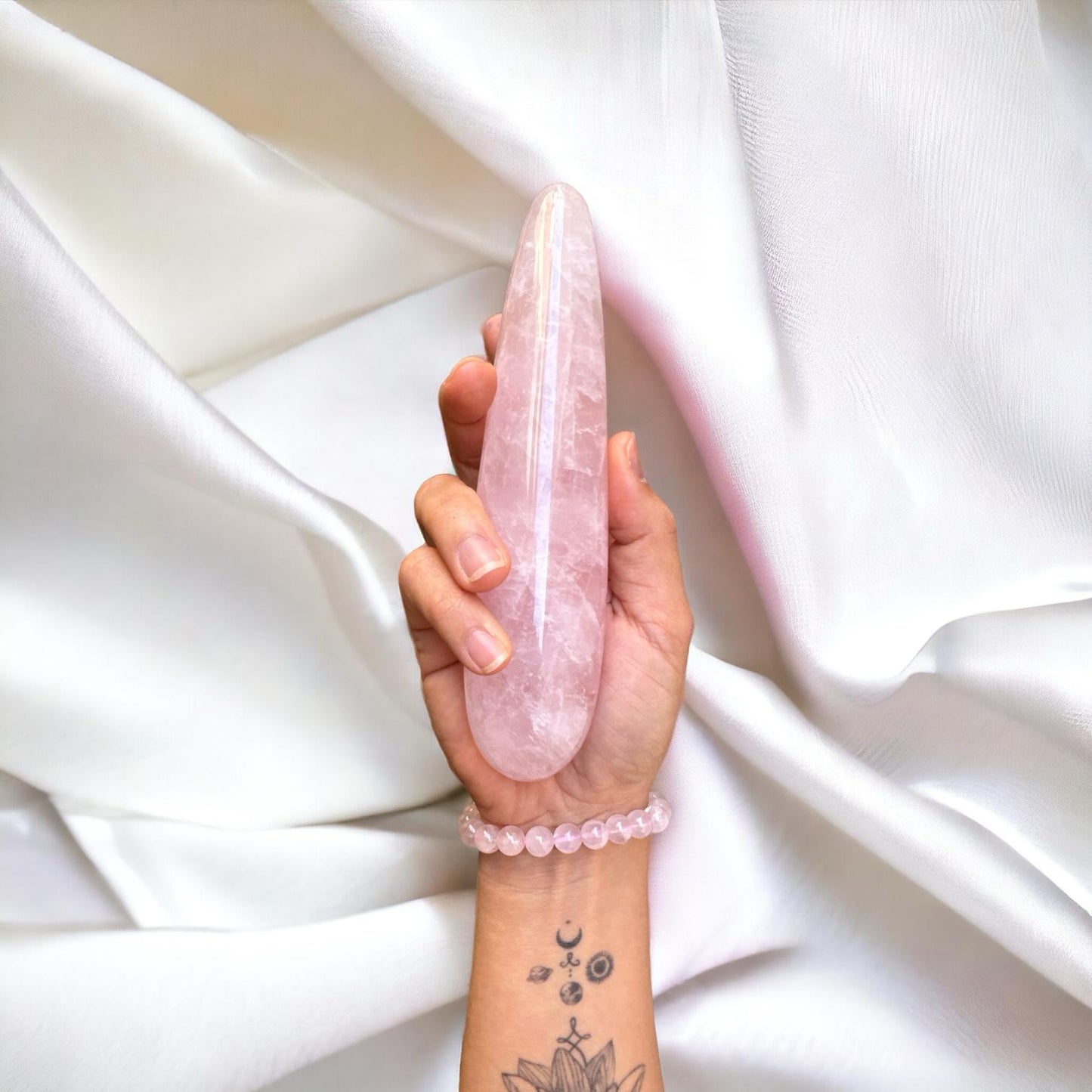 Rose Quartz Yoni Massage Wand