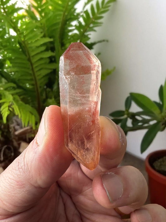Scarlet Temple Pink Lemurian Quartz STPL15