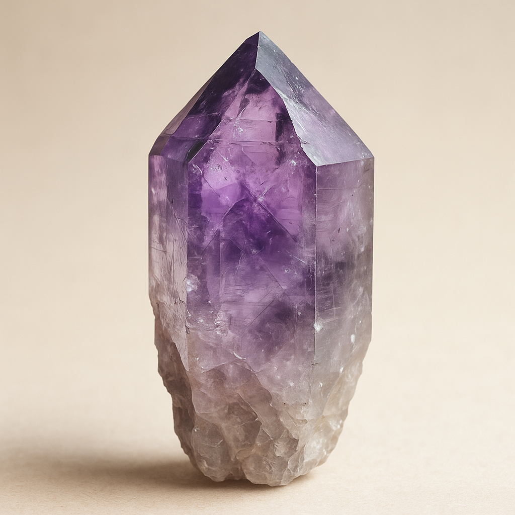 Brandberg Amethyst – spiritual awakening, soul healing, multidimensional clarity