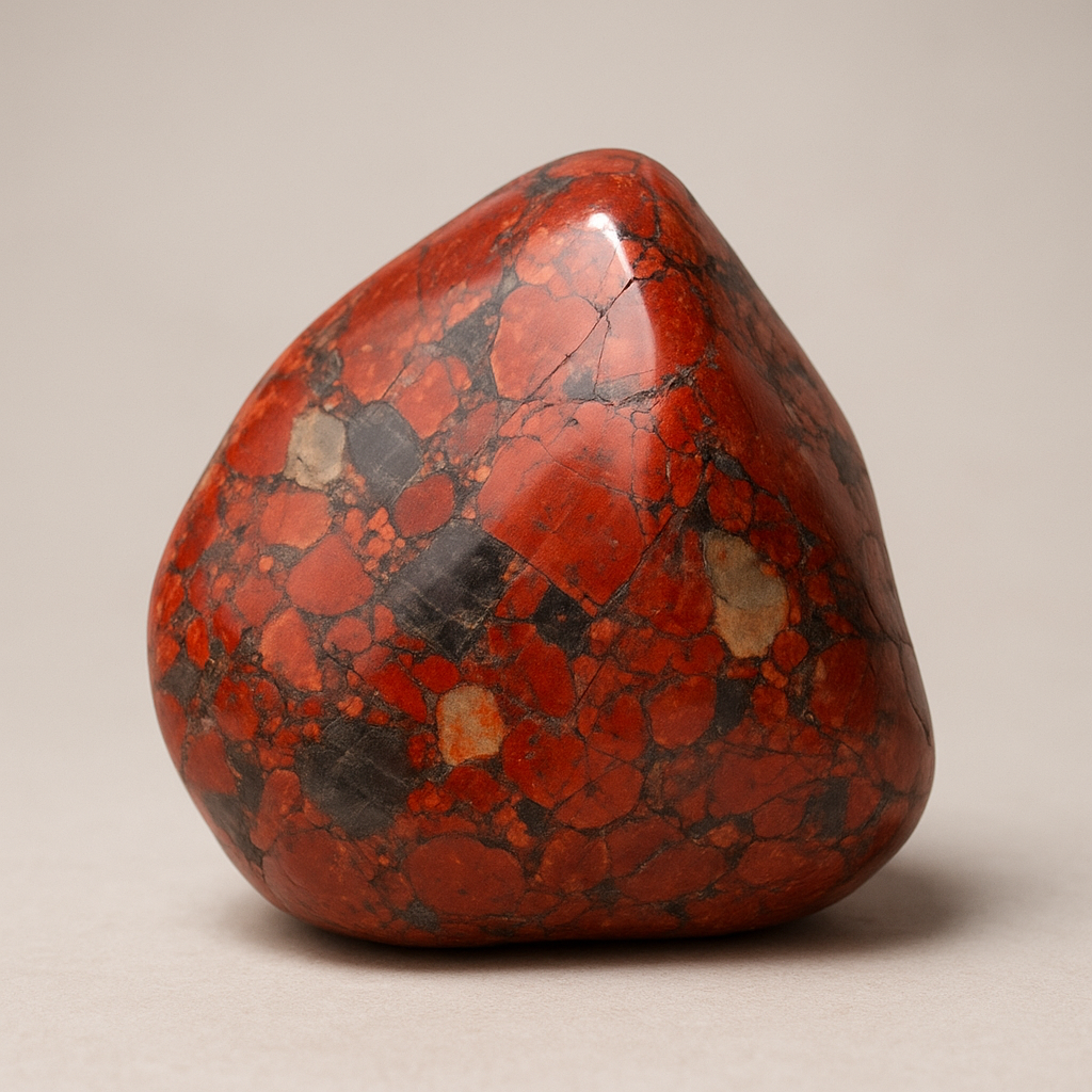 Brecciated Jasper – Grounding, Vitality, Resilience