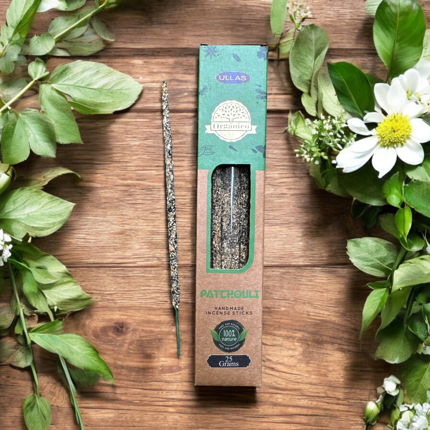 Ullas Organico Patchouli 25g Natural Incense