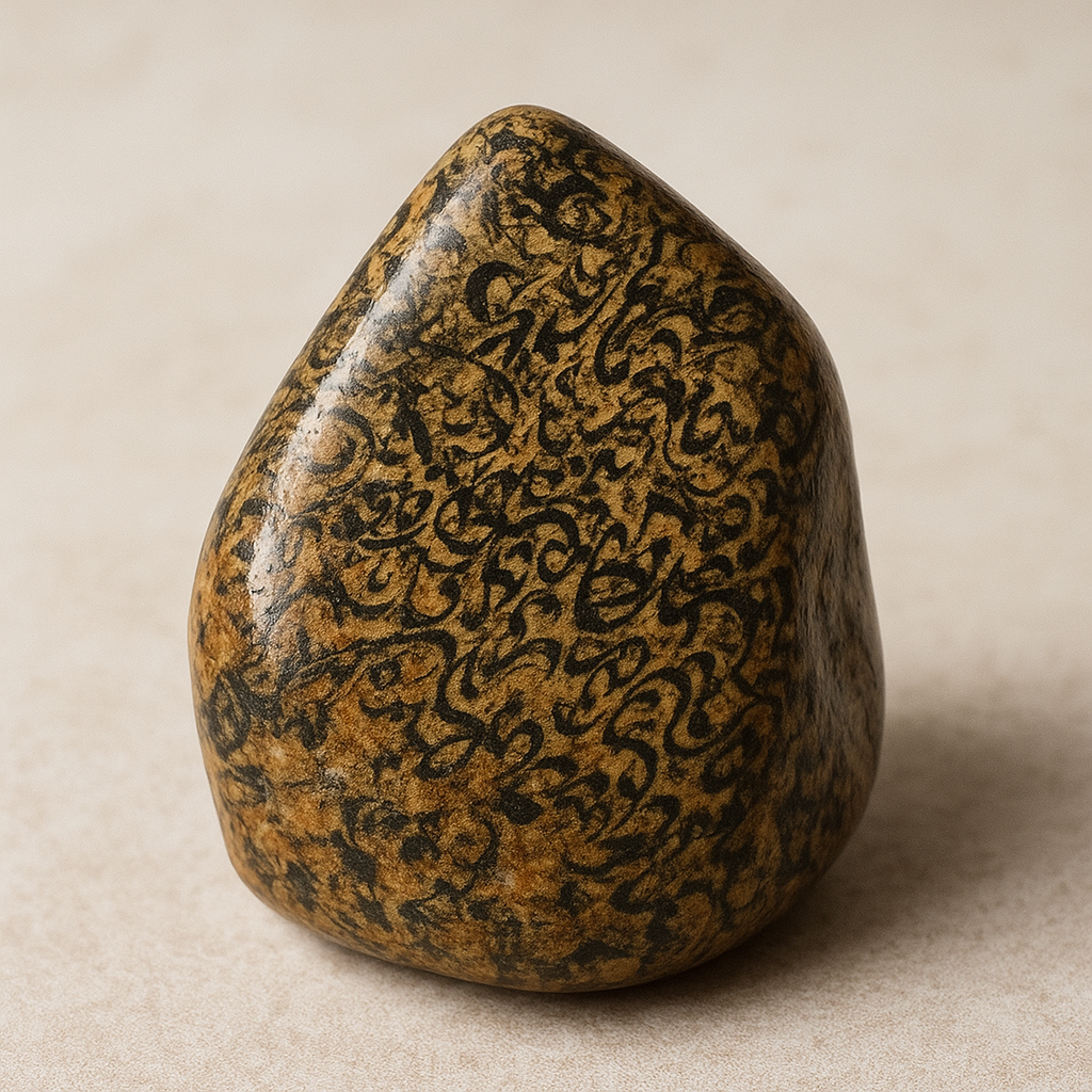 Calligraphy Jasper – Wisdom, Grounding, Insight