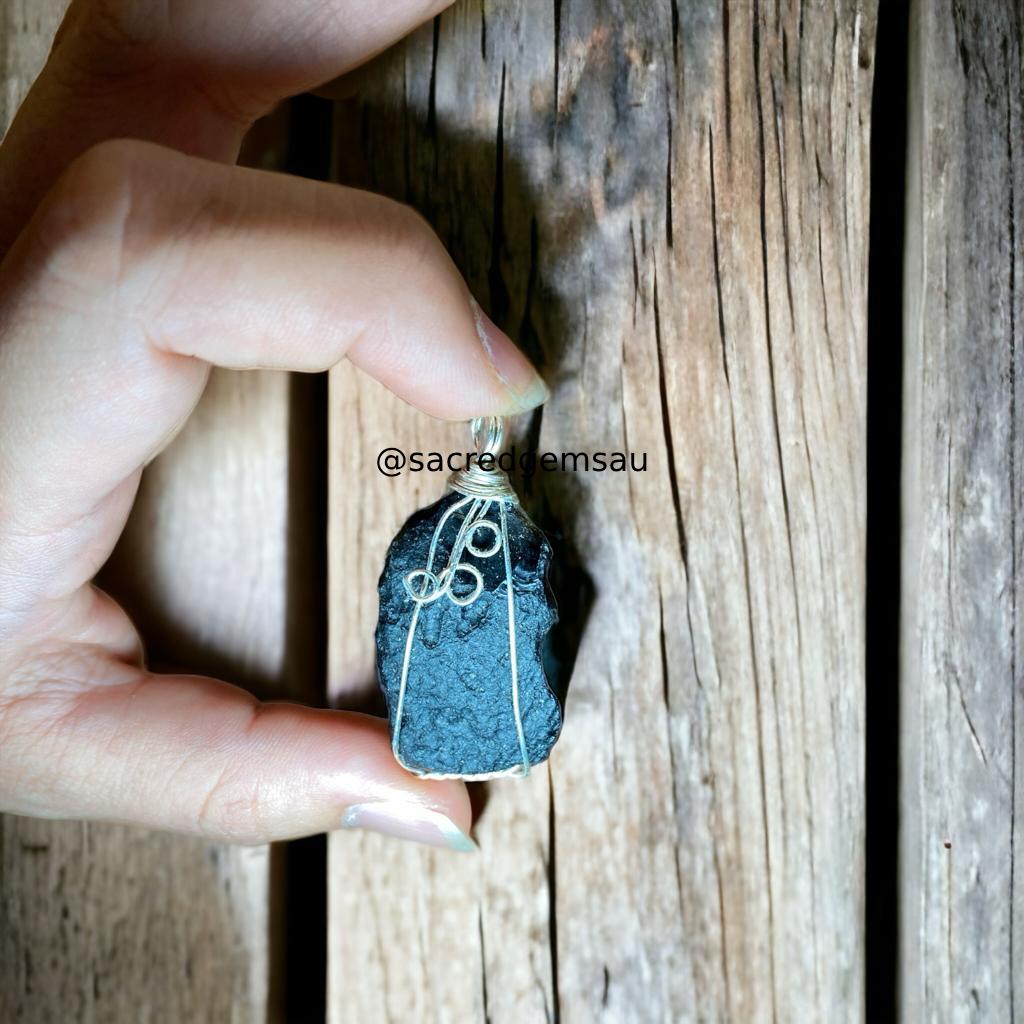 Tektite Pendant