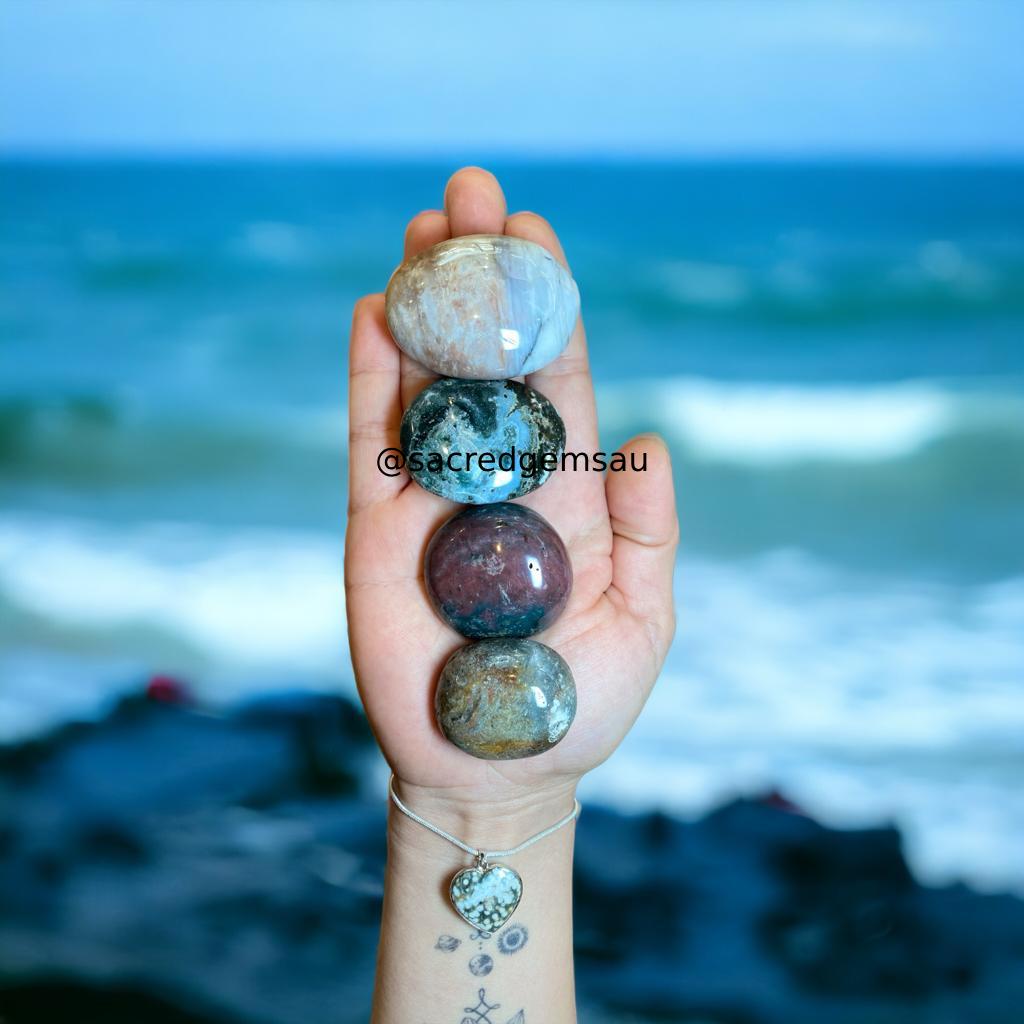 Ocean Jasper Palmstone