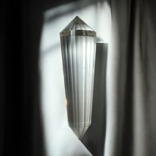 24-Sided Vogel-Style Himalayan Clear Quartz – Energy Amplifier