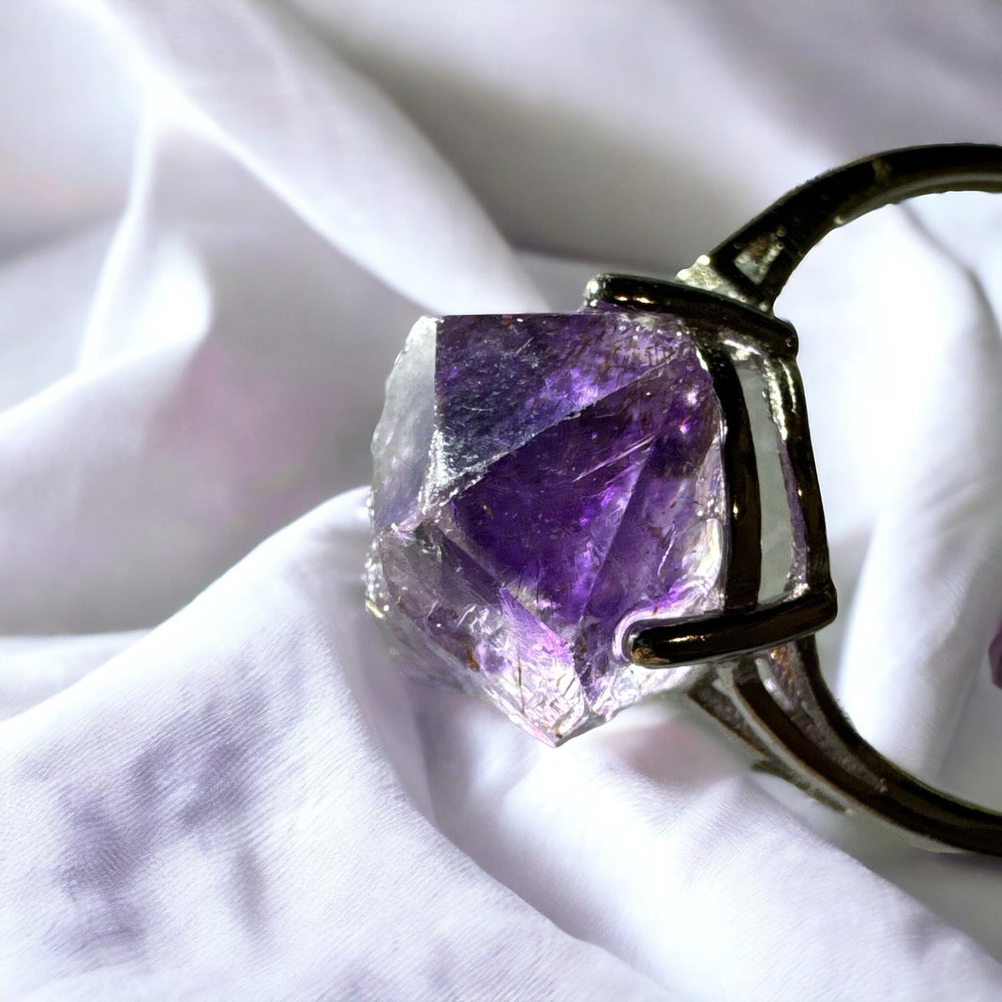 Super Seven 925 Adjustable Ring A01