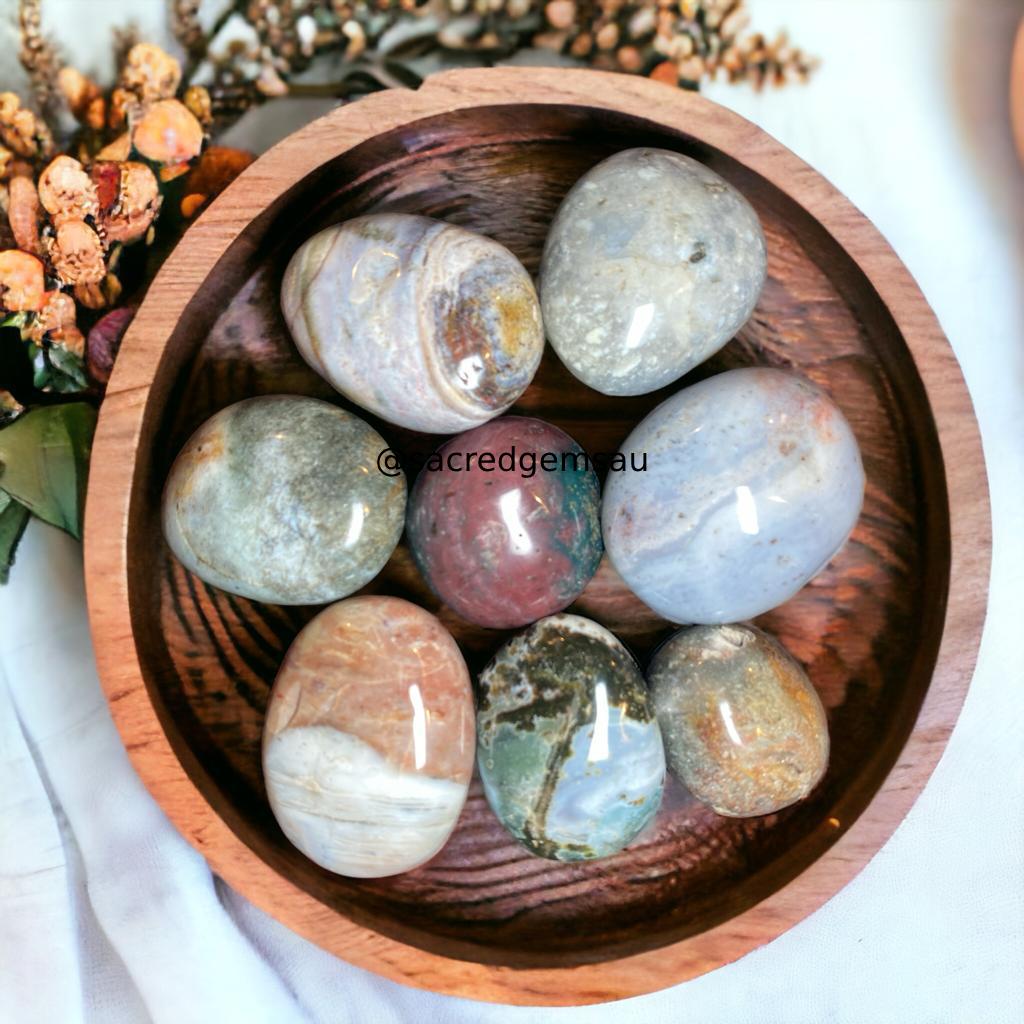 Ocean Jasper Palmstone