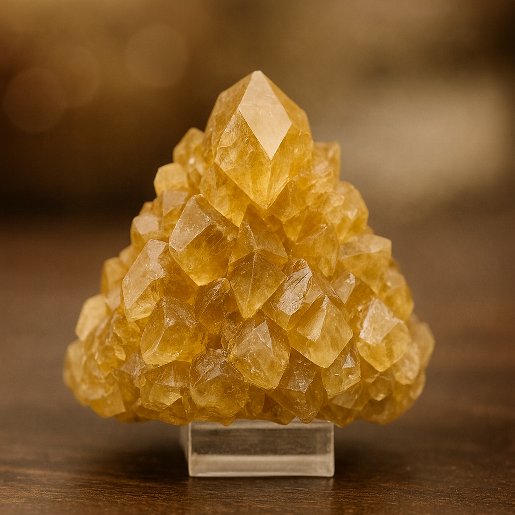 Golden Calcite - Confidence, Clarity & Personal Power