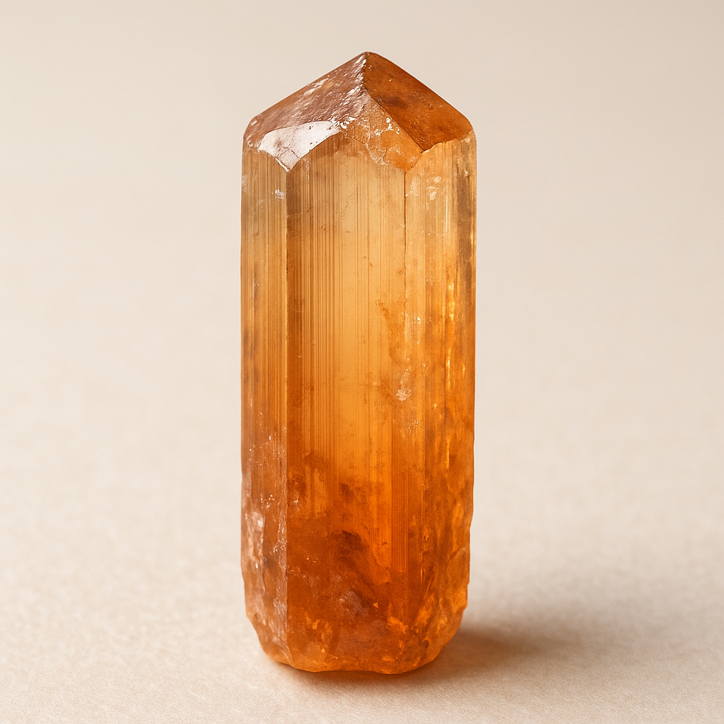 Imperial Topaz – Empowered Will, Joyful Manifestation, Solar Confidence & Divine Abundance