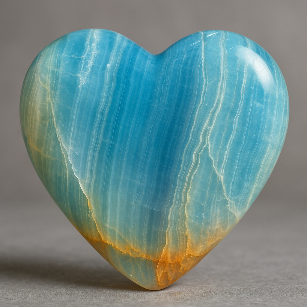 Lemurian Aquatine Calcite – Soul Memory, Emotional Flow, Dreamwork