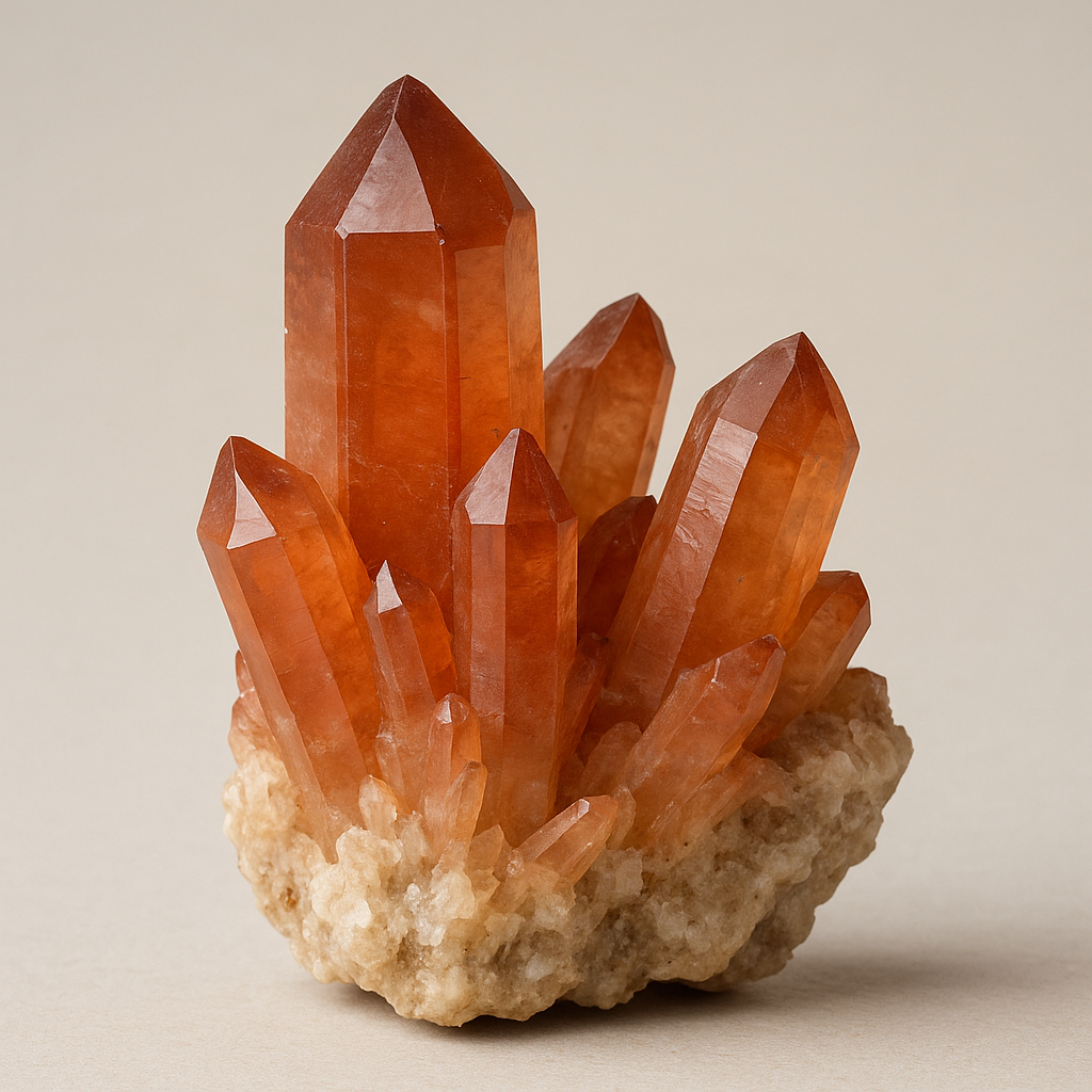Moroccan Red Quartz (Hematite-Included Quartz)