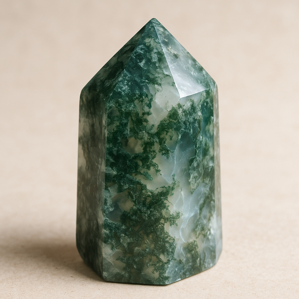 Moss Agate – Emotional Healing, Fertility, Abundance