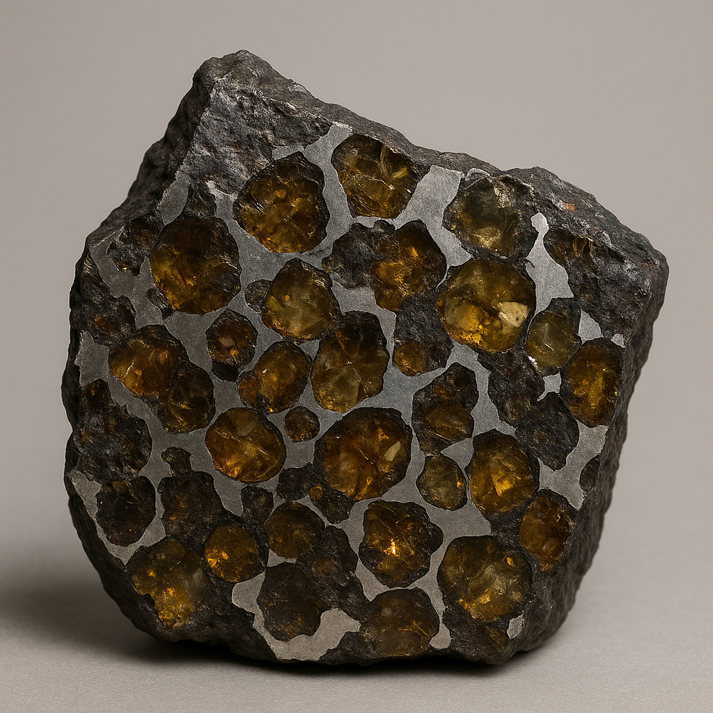 Palasite Meteorite — Iron-Olivine Starstone Codex