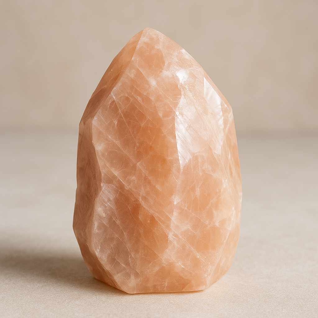 Peach Moonstone – Gentle Nurturing for the Heart and Spirit