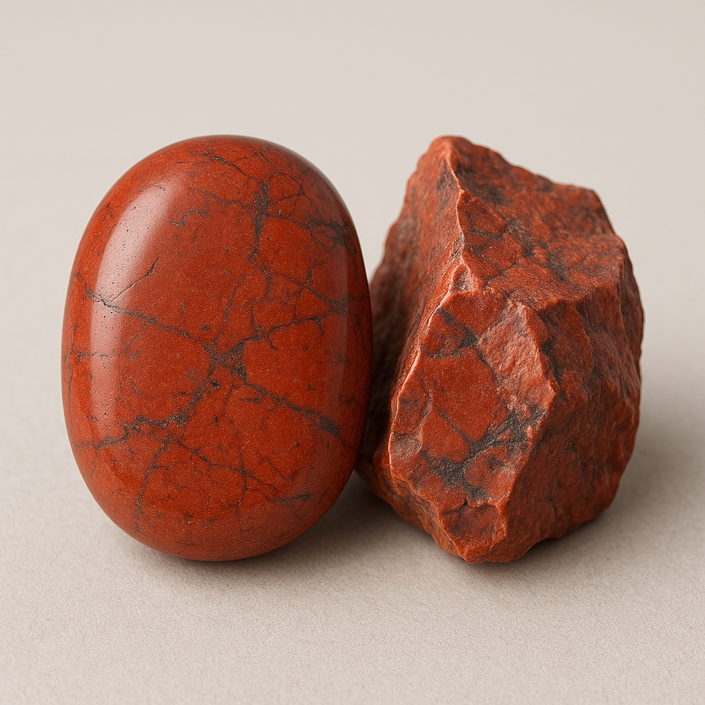 Red Jasper – Grounding, Strength, and Emotional Resilience