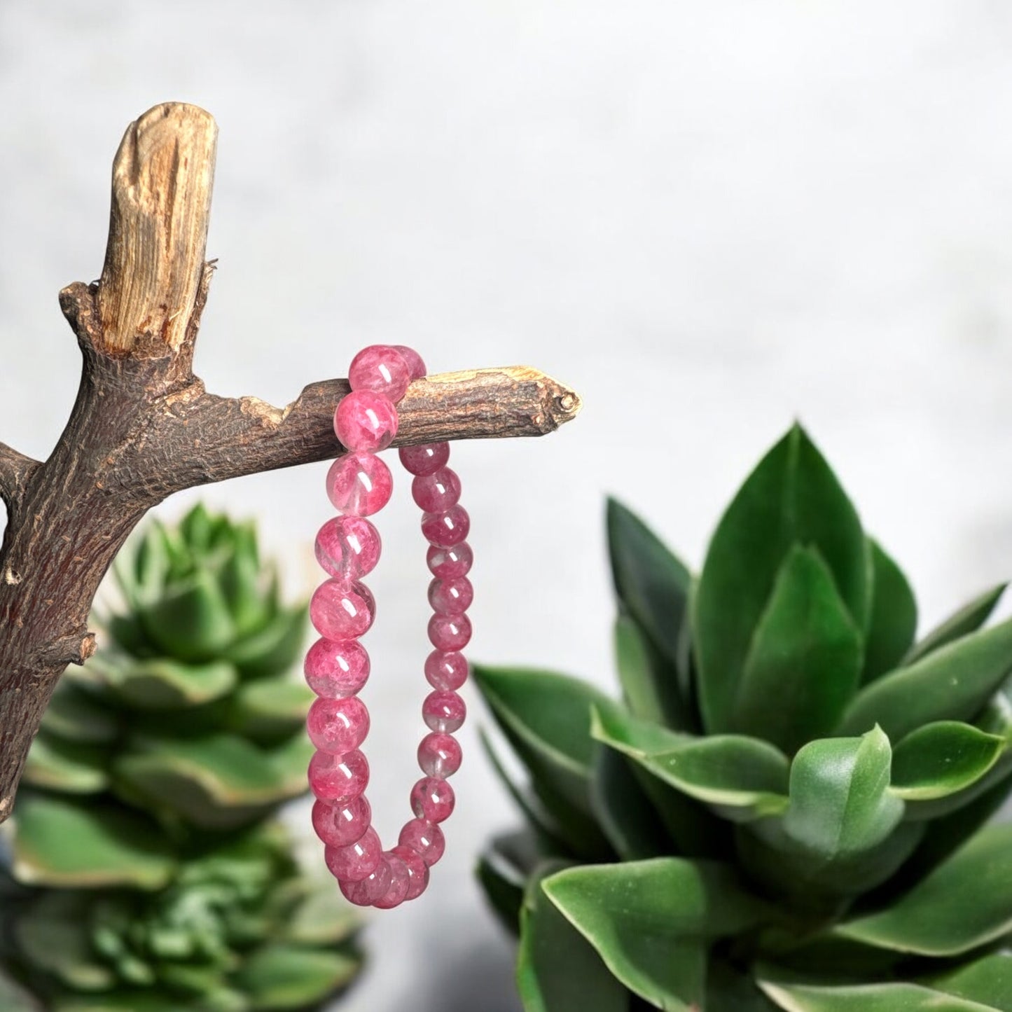 Rhodonite Bracelet – Emotional Healing, Compassion & Heart Protection