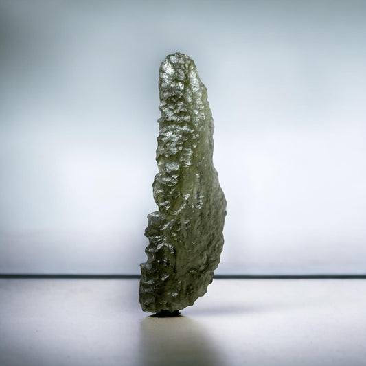 Moldavite A Grade Slim Teardrop