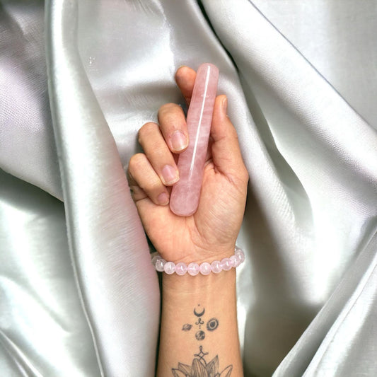 Rose Quartz Yoni Massage Wand