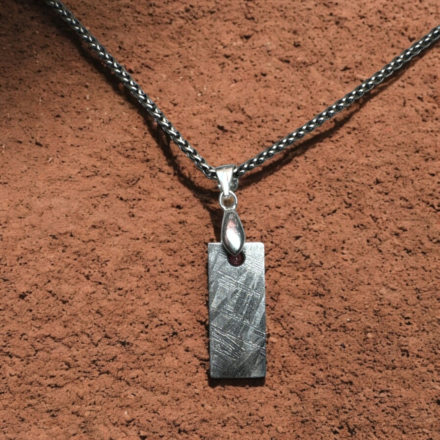 Muonionalusta Meteorites Pendant MT007