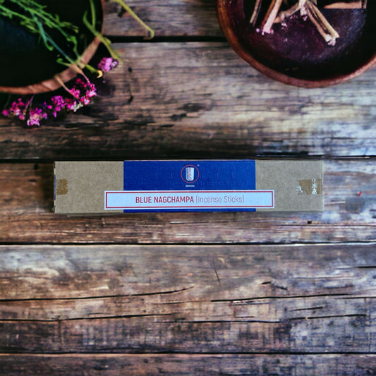 Satya Srinivas Blue Nagchampa Incense