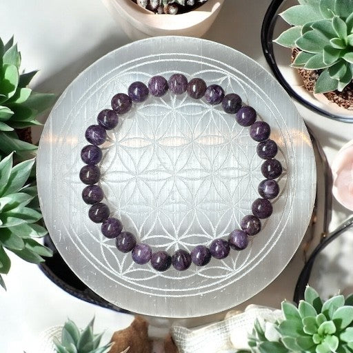 Rare Charoite Bracelet 7mm