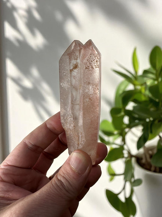 Scarlet Temple Pink Lemurian Quartz STPL4