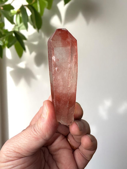 Scarlet Temple Pink Lemurian Quartz STPL14