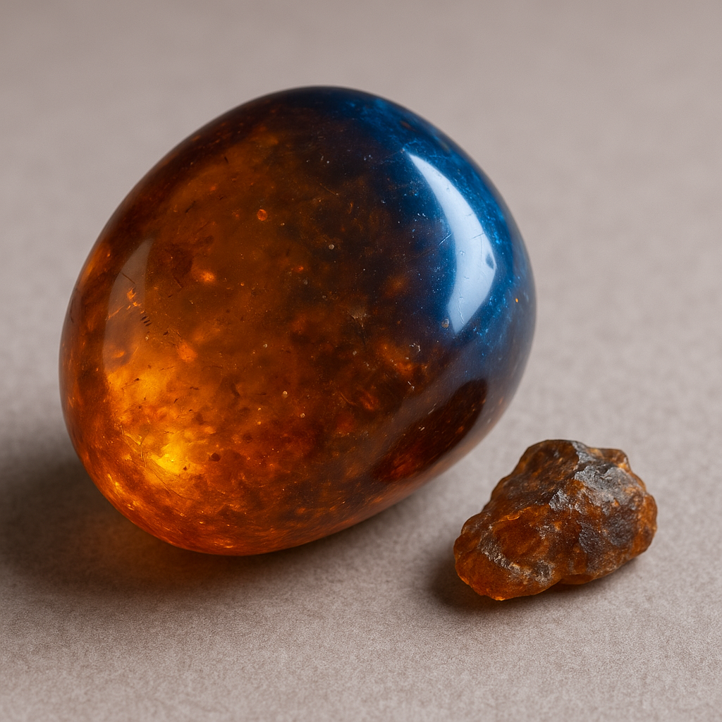 Blue Amber Meaning — Luminous Resonance, Truth-Touched Warmth