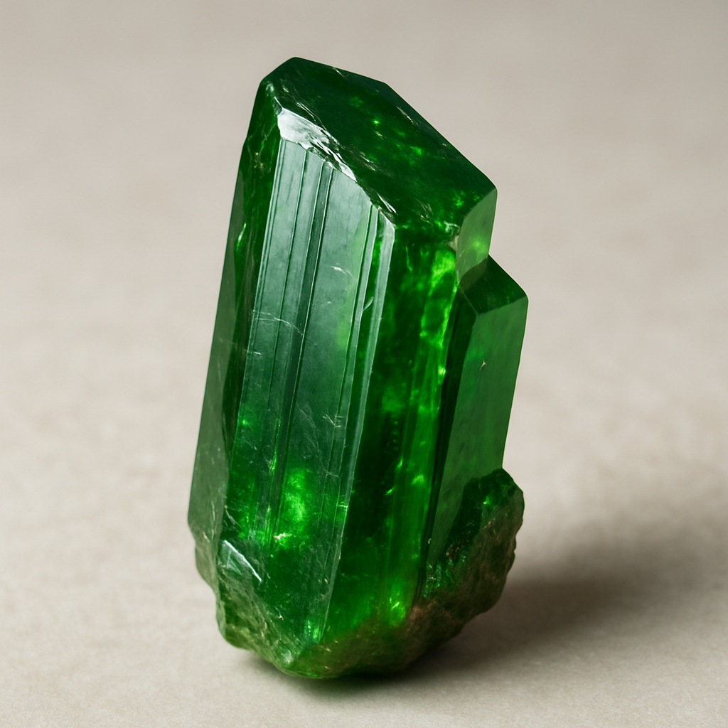 Chrome Diopside Meaning — Heart-Green Clarity & Earth-Graced Insight