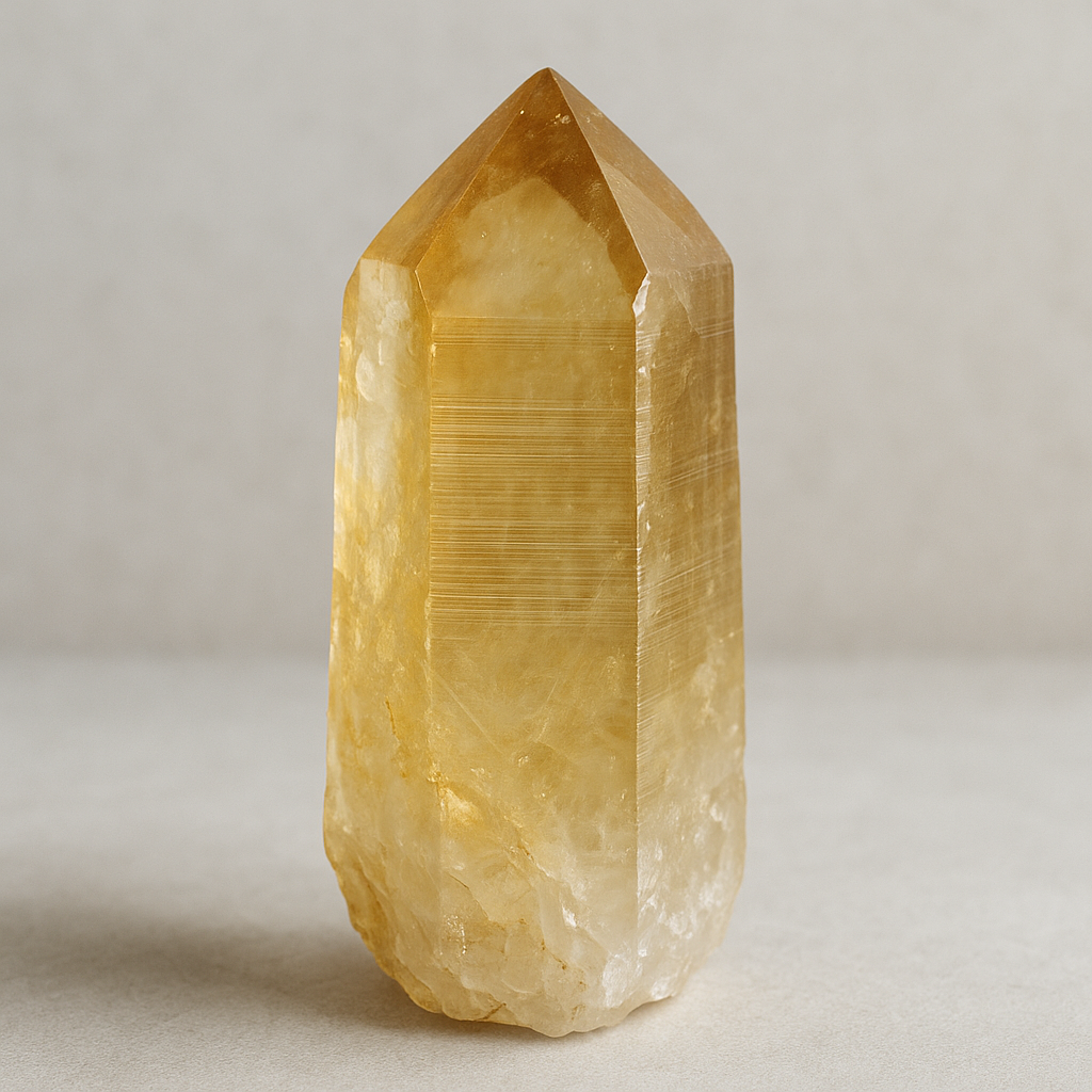 Citrine Lemurian – Radiant Prosperity, Ancient Wisdom & Soul Illumination