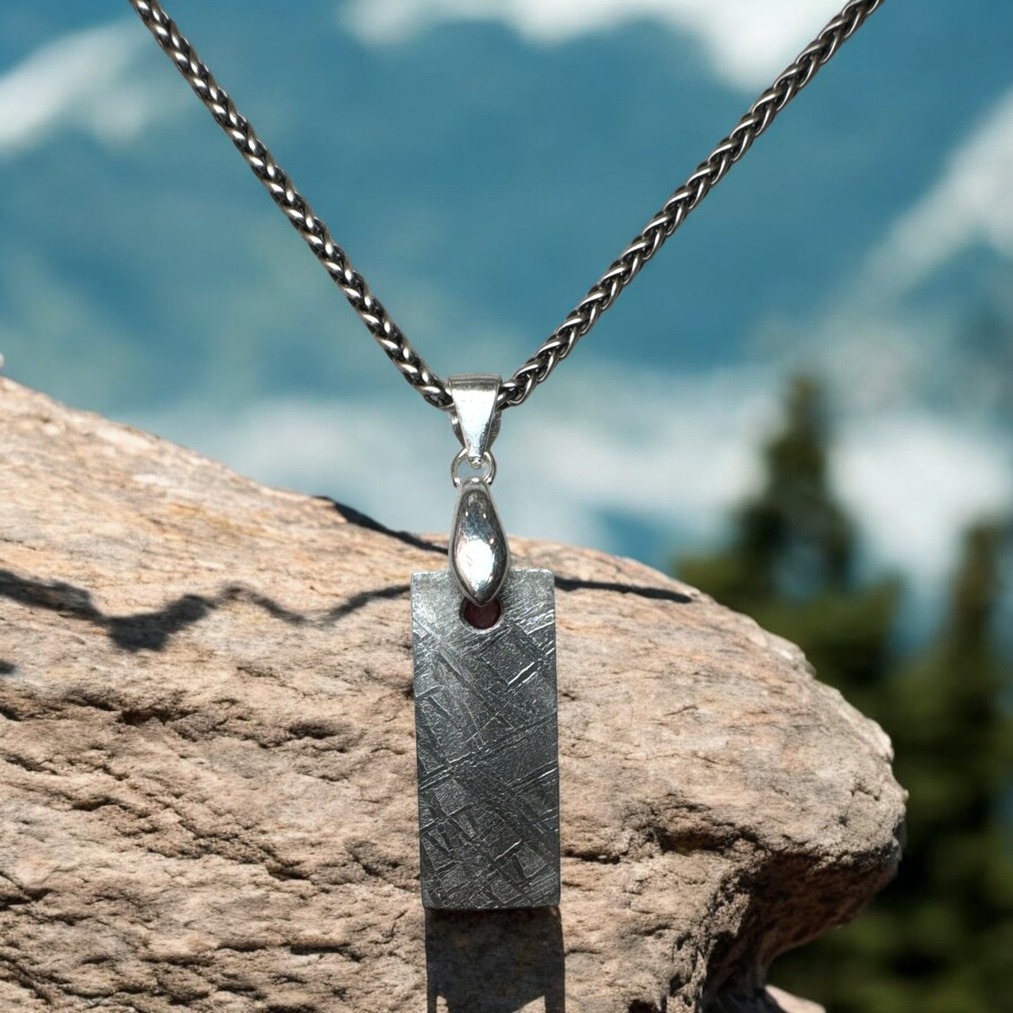 Muonionalusta Meteorites Pendant MT007
