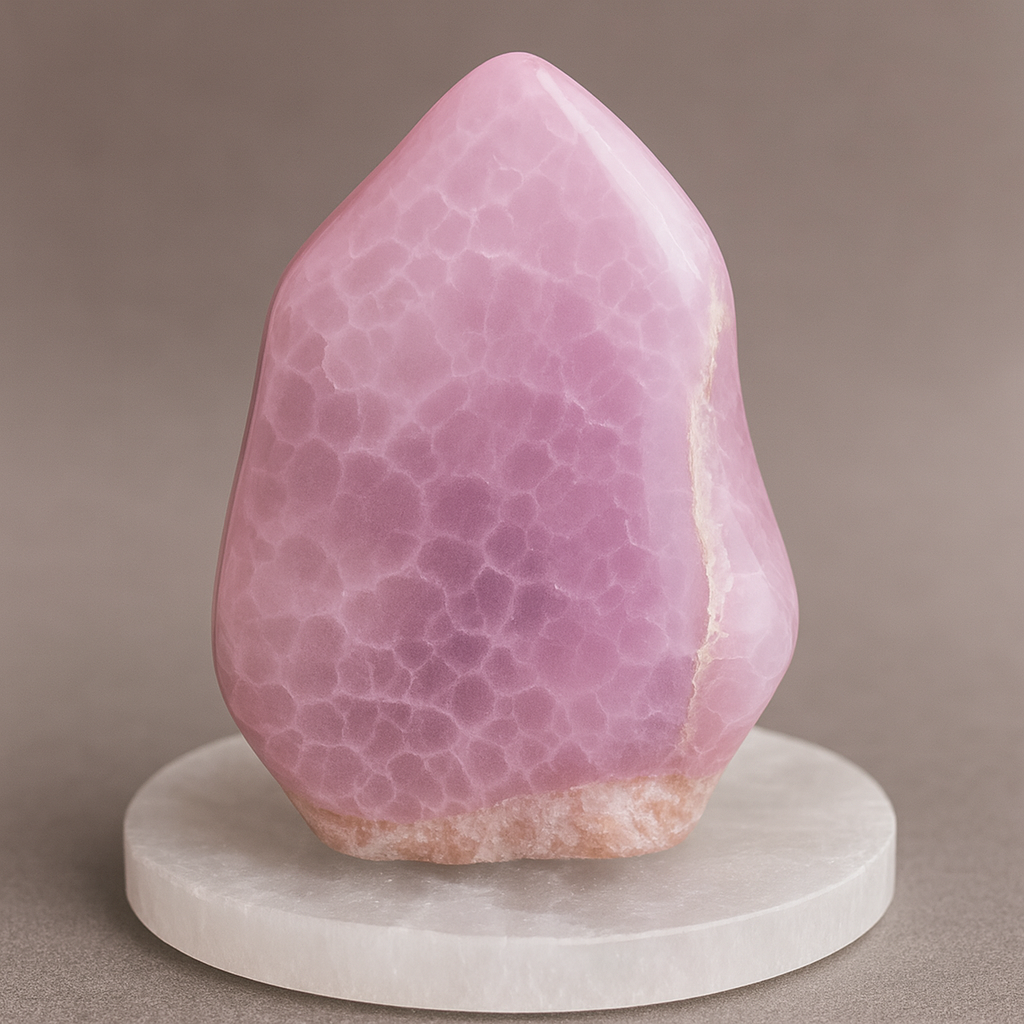 Pink Aragonite Meaning: Gentle Grounding, Heart-Centred Balance & Soothing Calm