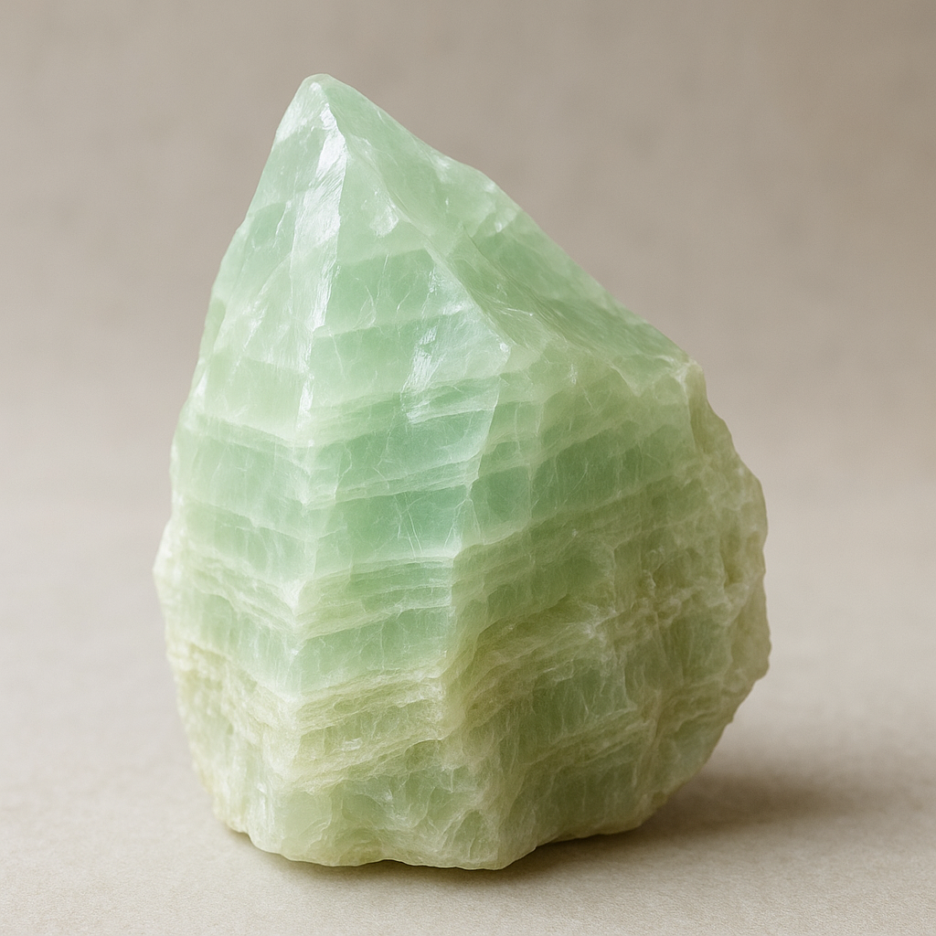 Pistachio Calcite – Heart Healing, Inner Child, Emotional Calm