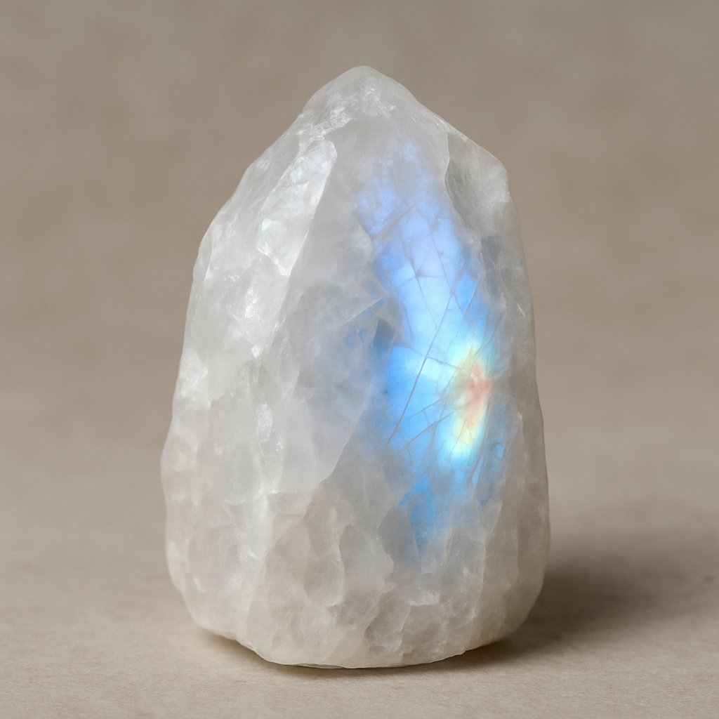 Rainbow Moonstone – Intuition, Divine Feminine & New Beginnings