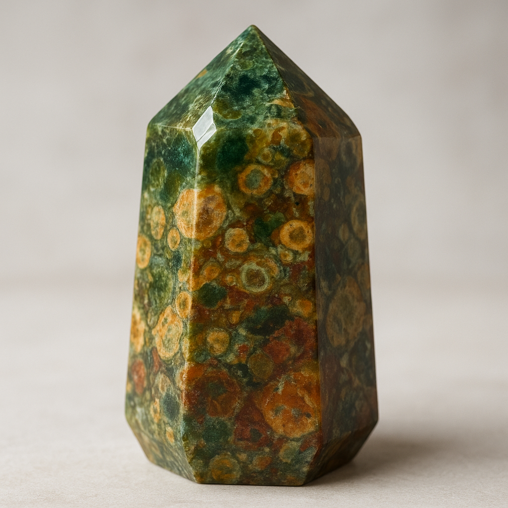 Rainforest Jasper – Renewal, Healing, Nature Connection