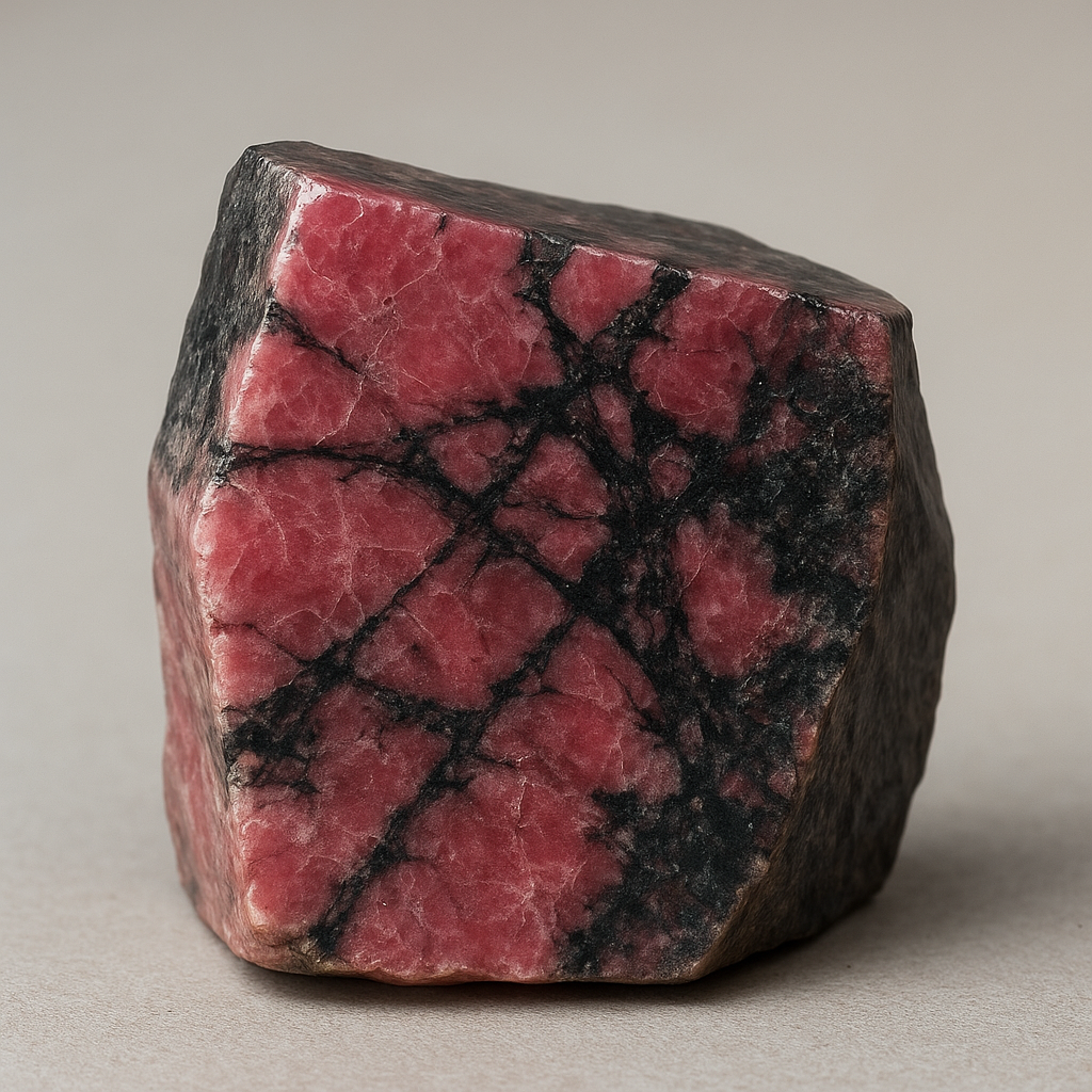 Rhodonite – Heart Healing, Emotional Courage & Soul Restoration