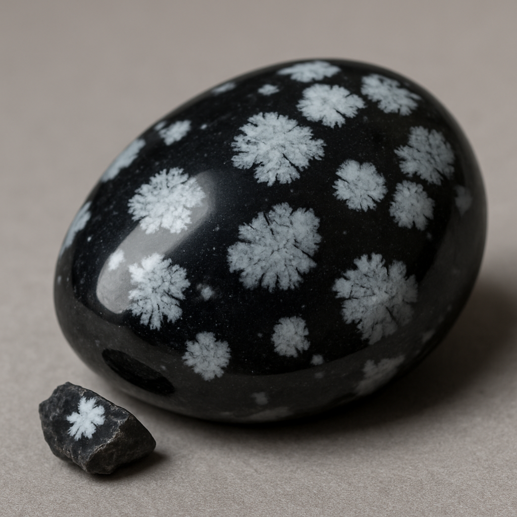 Snowflake Obsidian – Balance, Protection, Emotional Healing