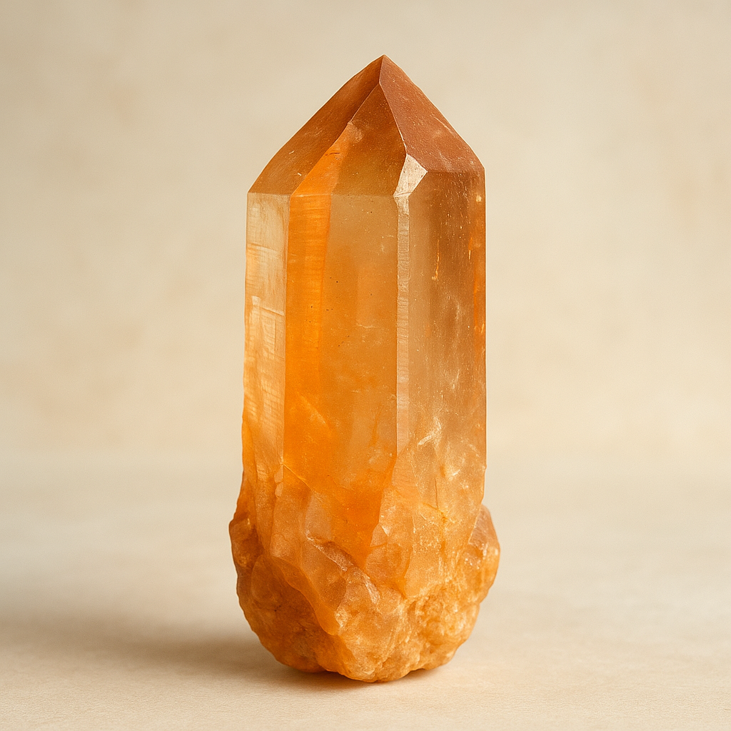 Tangerine Quartz – Inner Child Healing, Creativity, Joy